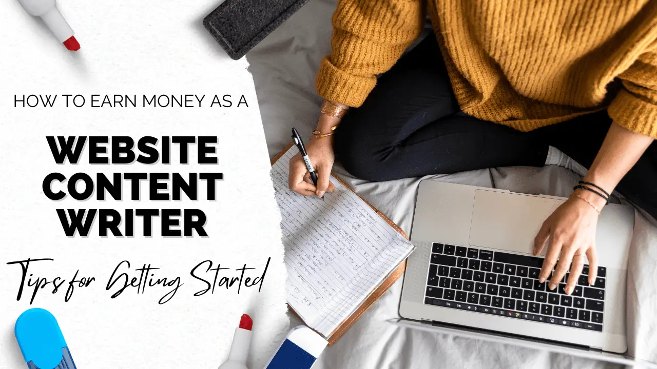 How to Earn Extra Money as a Website Content Writer