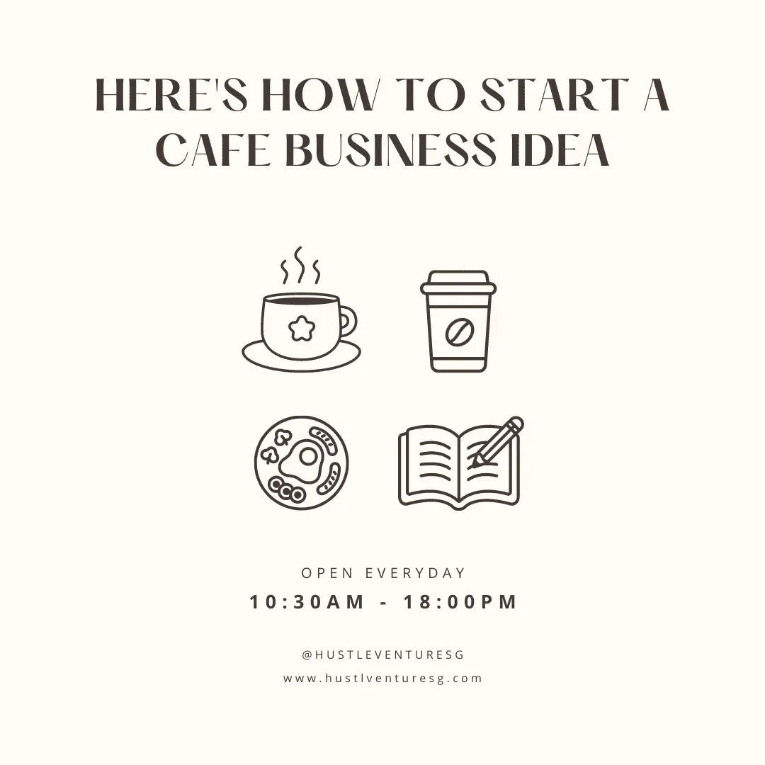Here's how to start a café business idea