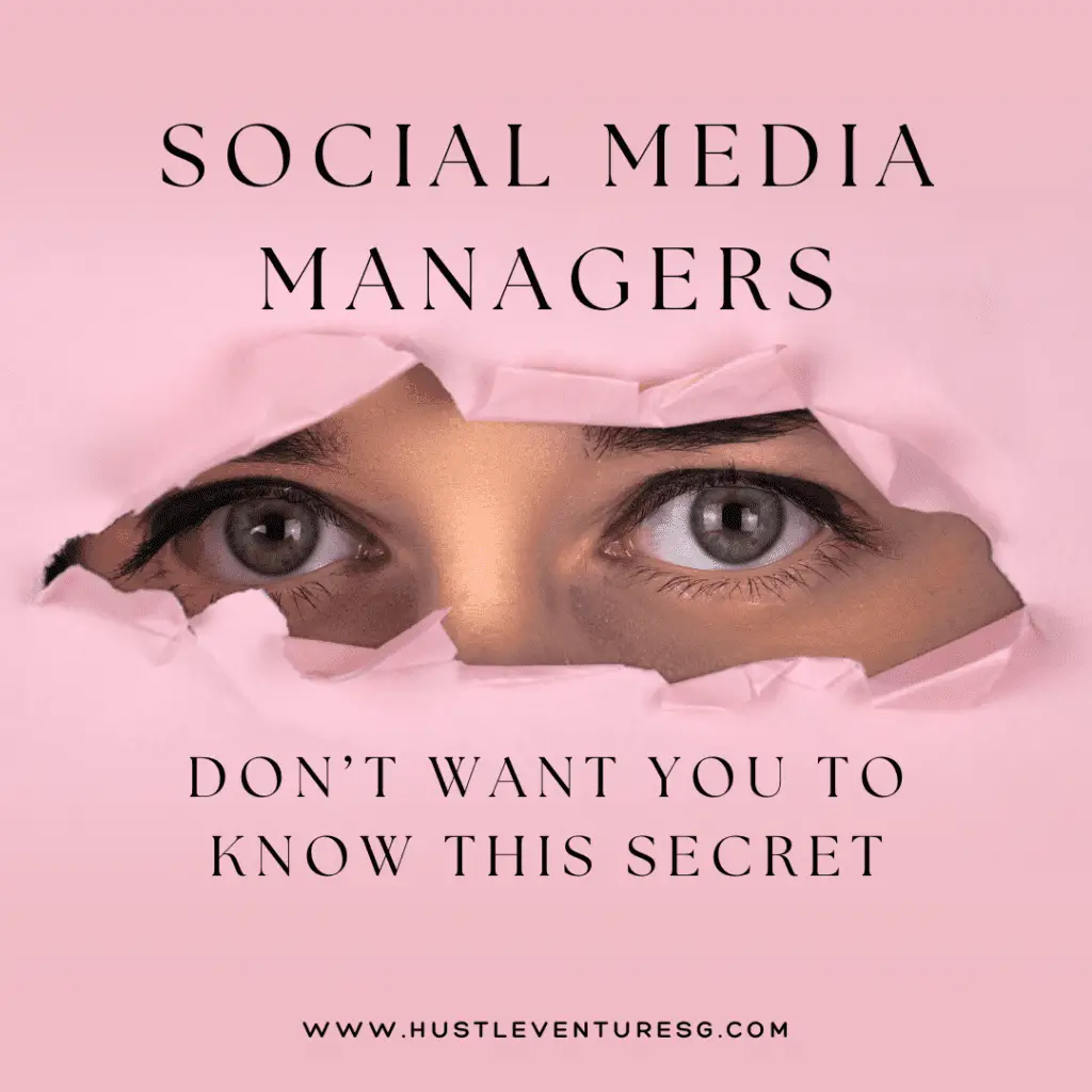 Social media managers don't want you to know this secret
