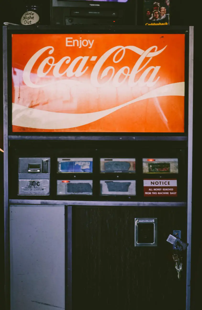 a coca cola vending machine