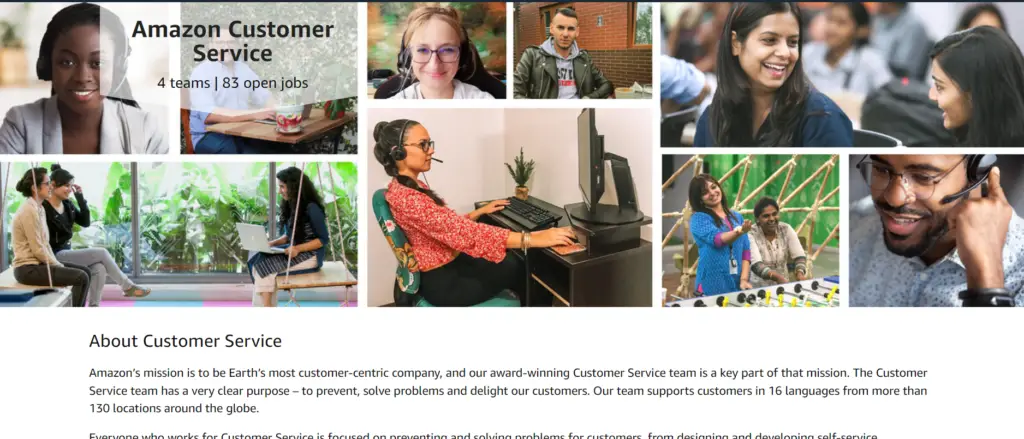 Amazon Work-from-Home Customer Service Jobs