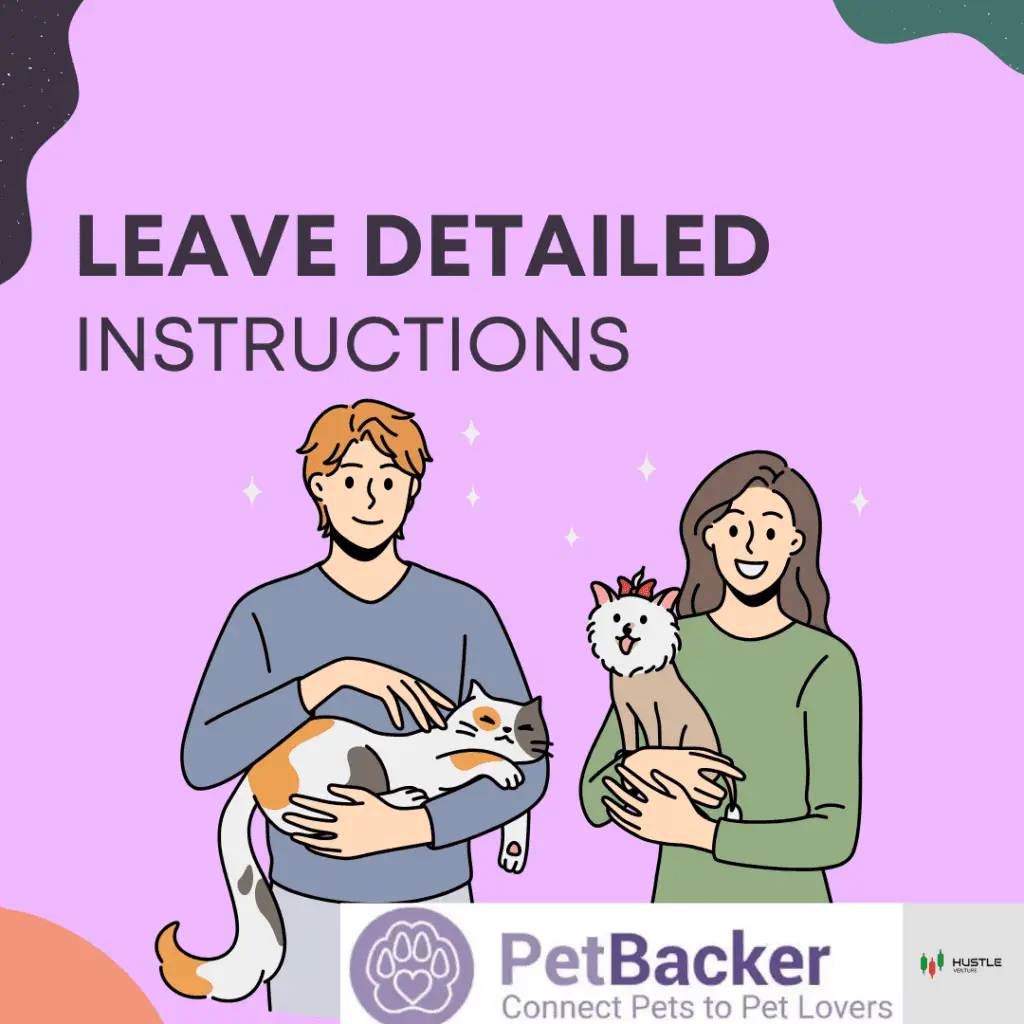 LEAVE DETAILED INSTRUCTIONS