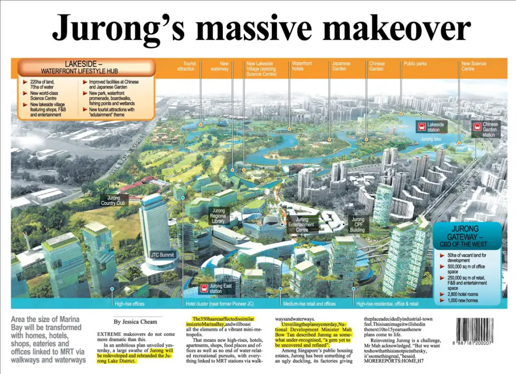 Jurong's massive makeover