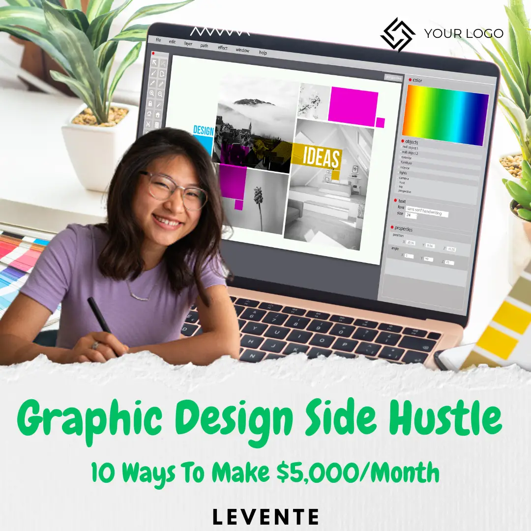 Graphic Design Side Hustle - 10 Ways To Make $5,000/Month